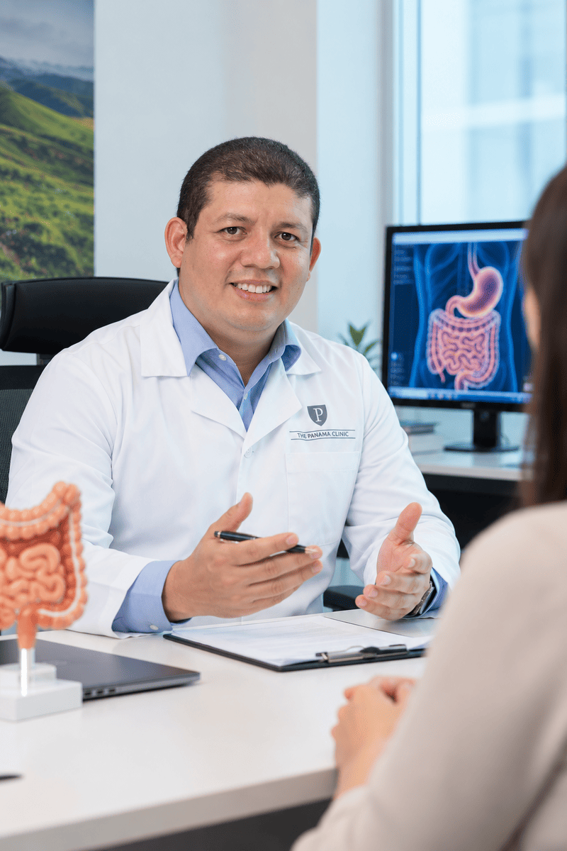Consulta de gastroenterología en Panamá para evaluación de enfermedades digestivas